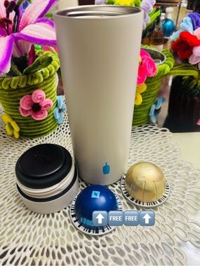 MiiR 360 Stainless Steel Travel Tumbler in Cream